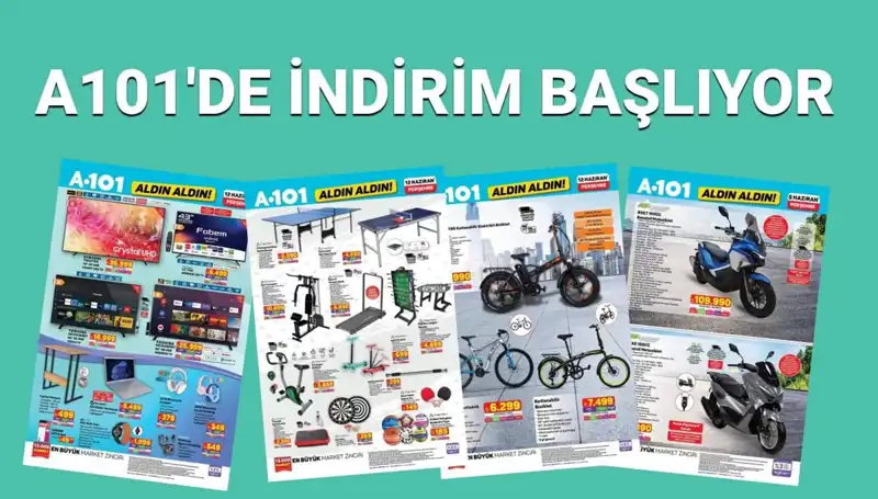 A101 Market 12 Haziran Aktüel Kataloğuyla Spor, Teknoloji ve Oyun Ürünlerini Keşfedin