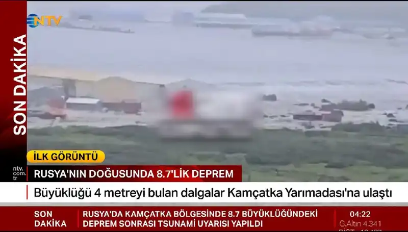 Kamçatka Kıyılarında İlk Tsunami Dalgaları: Ne Oldu?