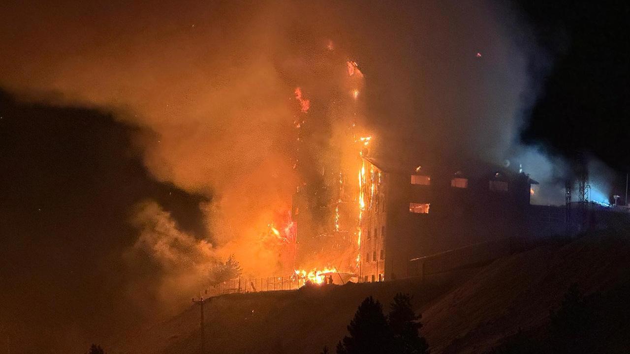 Kartalkaya'da Korkunç Otel Yangını: 6 Ölü, 31 Yaralı!