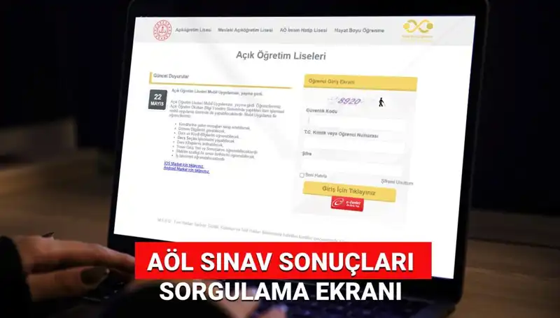 2025 AÖL Sınav Sonuçları Sorgulama Ekranı Yayında mı? Detaylar Burada!