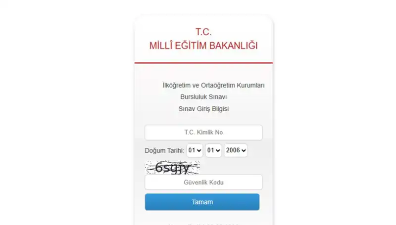 2025 Bursluluk Sınavı Giriş Belgesi Yayınlanma Tarihleri Açıklandı