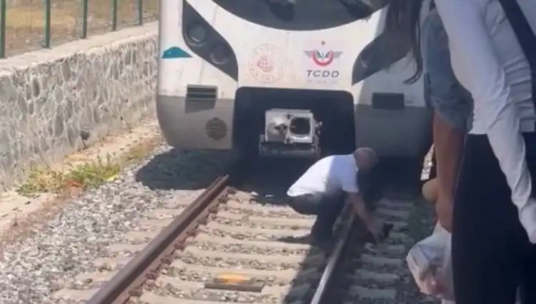 Marmaray Makinisti Duyarlılığıyla Takdir Topladı: Raylarda Kediyi Kurtardı