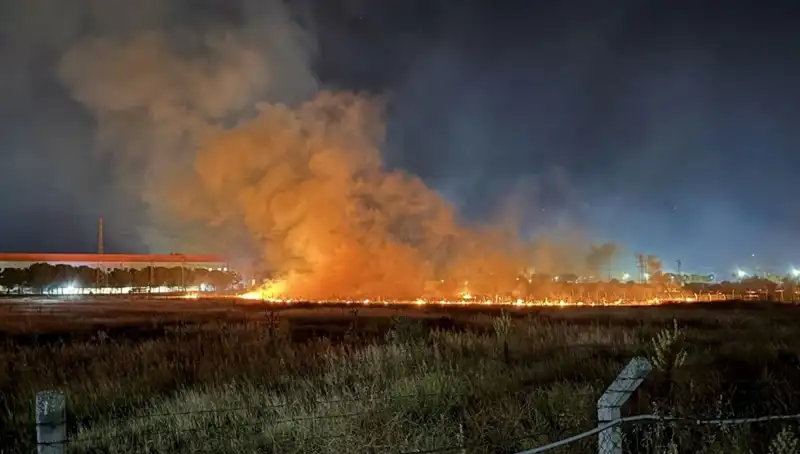 İzmir'de Gece Yarısı Korkutan Yangın: Olay Yerinden Gelen İlk Bilgiler
