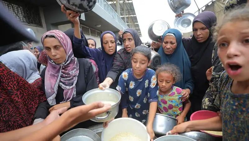Gazze'de Açlık Sebebiyle Ölüm Sayısı Kritik Eşiği Aştı