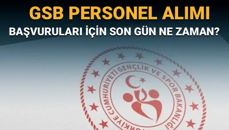 Gençlik ve Spor Bakanlığı Personel Alımında Son Başvuru Tarihleri Açıklandı