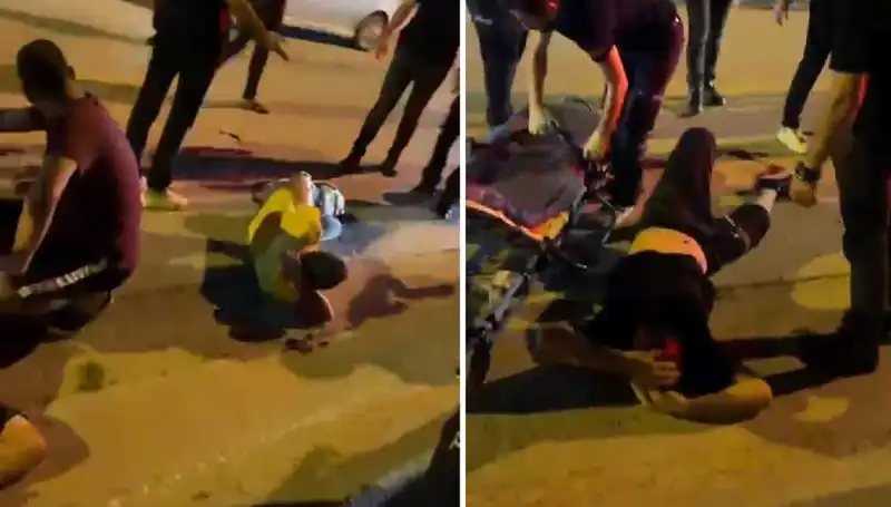 Otomobilden Açılan Ateş Korkuttu, İki Kişi Yaralandı!